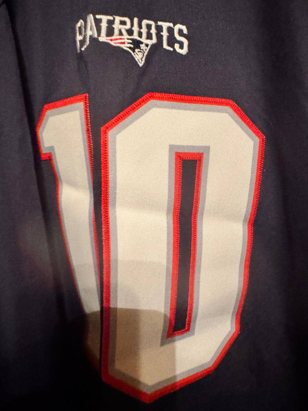 New England Patriots #10 Drake Maye Nike Game Jersey - Super Bowl LX Patch