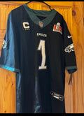 Philly Eagles NFL Jersey  #1-(Jalen Hurts)  Regular.AND.SuperBowl varieties