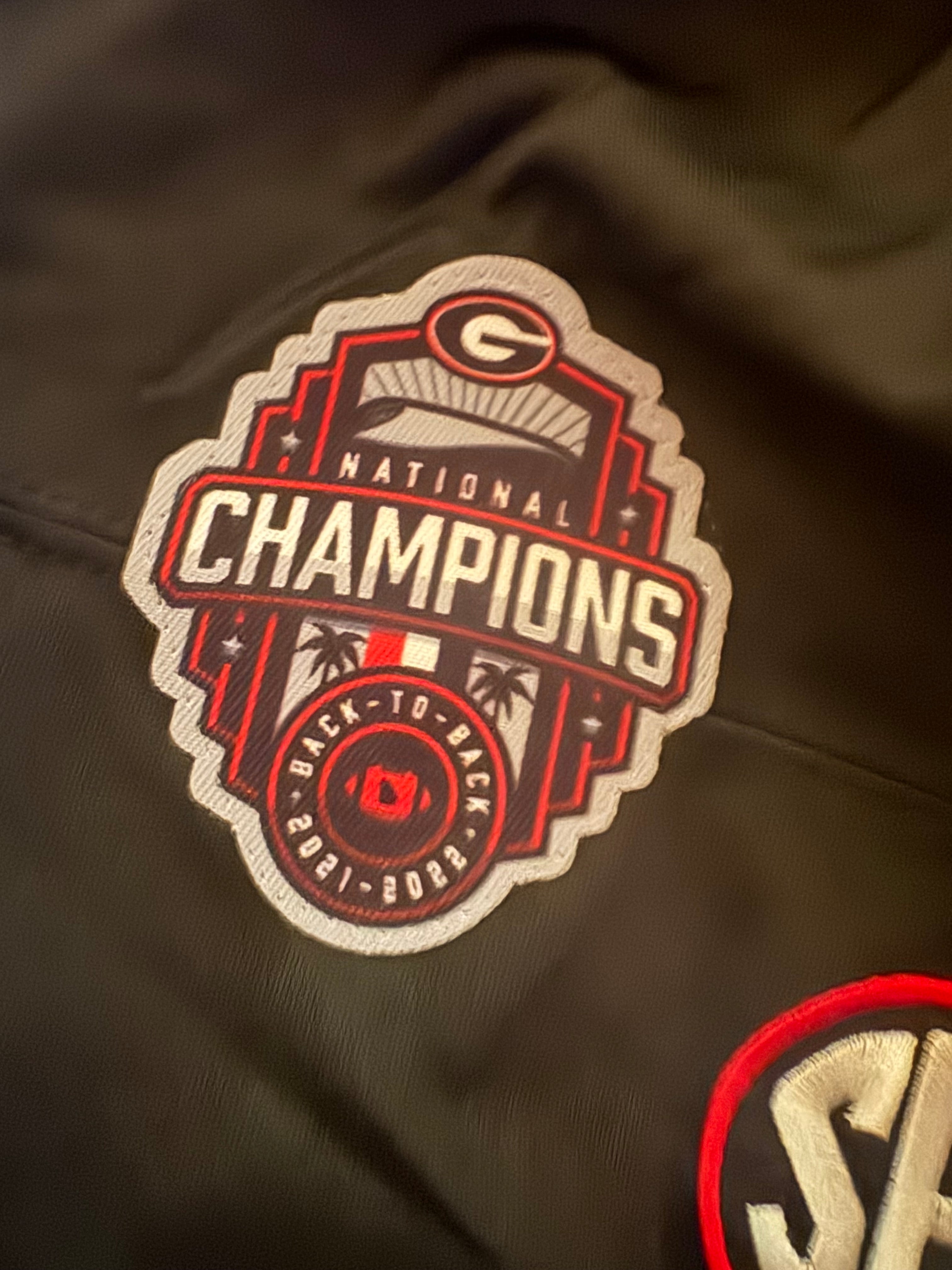 Stetson Bennett IV Georgia Bulldogs 2023 Black Nike Game Jersey - National Champions - SEC back to back patch