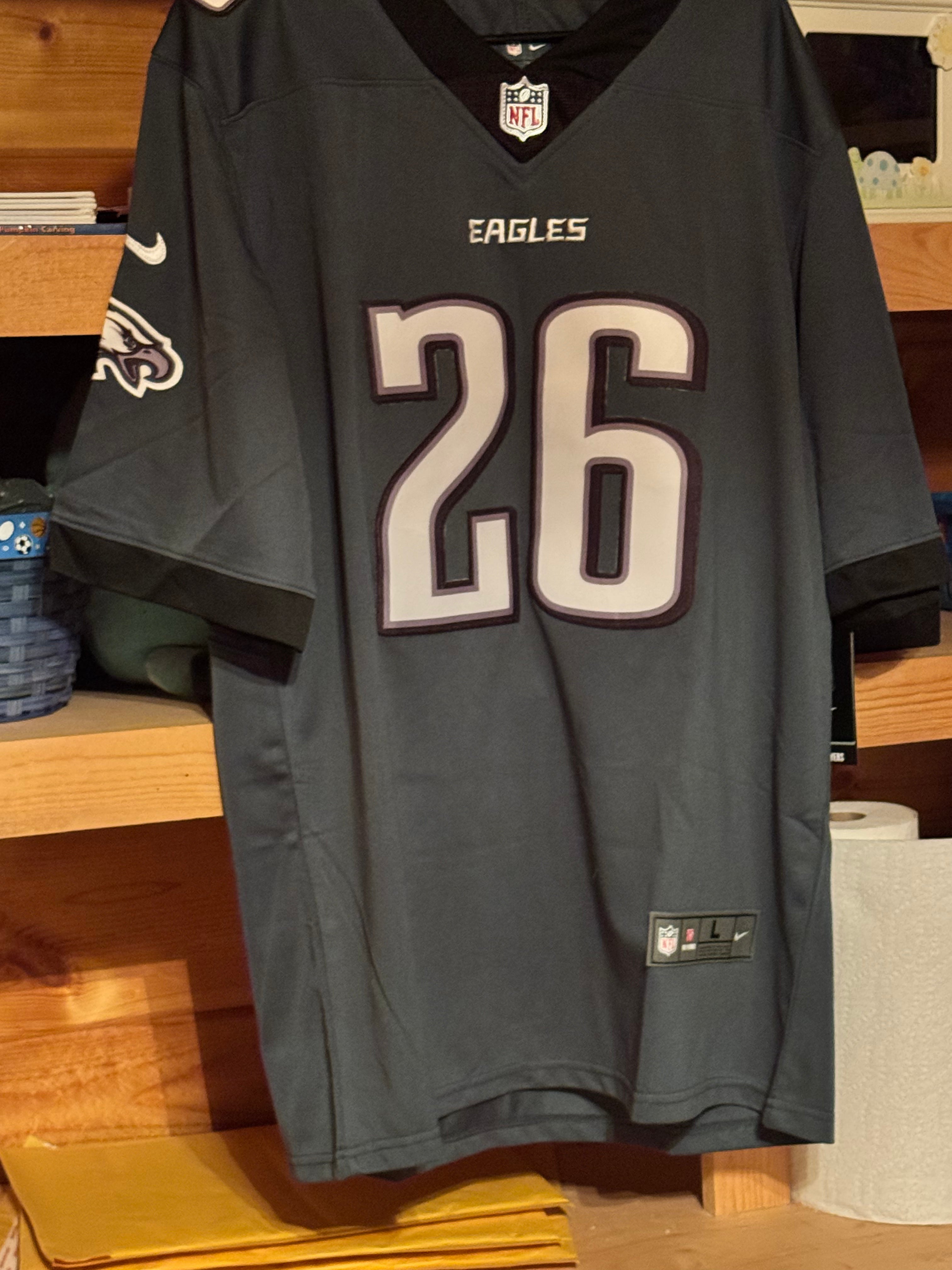 Philadelphia Eagles NFL Jersey #26-(Saquon Barkley)