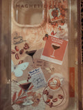 Isla Rae iPhone 16 Pro Max Case - Espresso Martini Aesthetic (MagSafe).New!
