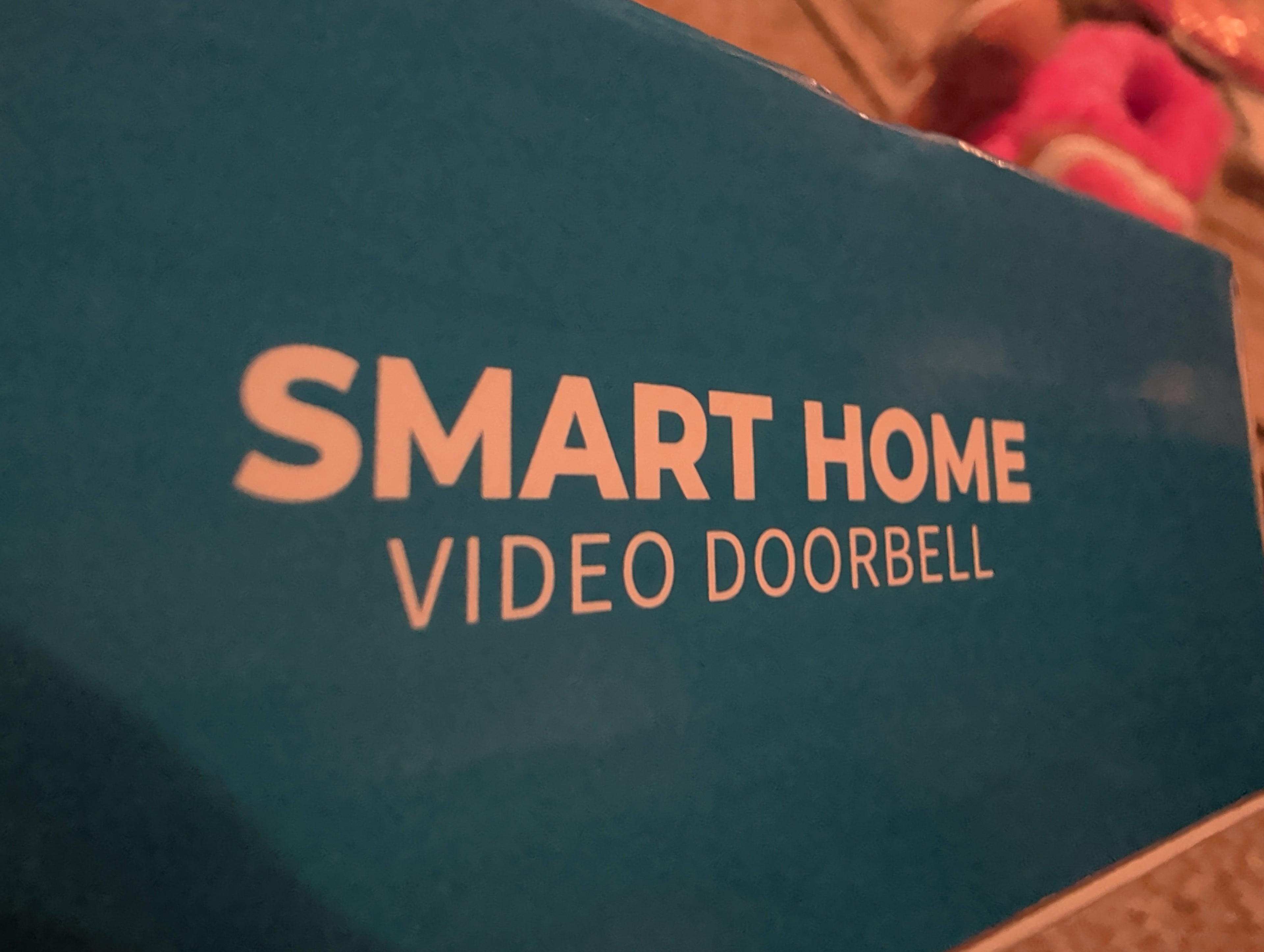 Smart Home Video Doorbell - Wireless Wi-Fi Security Camera with 2-Way Audio.New!