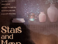 New! Brilliant Innovations Stars and Moon Projector Light - Dual Mode Night Light