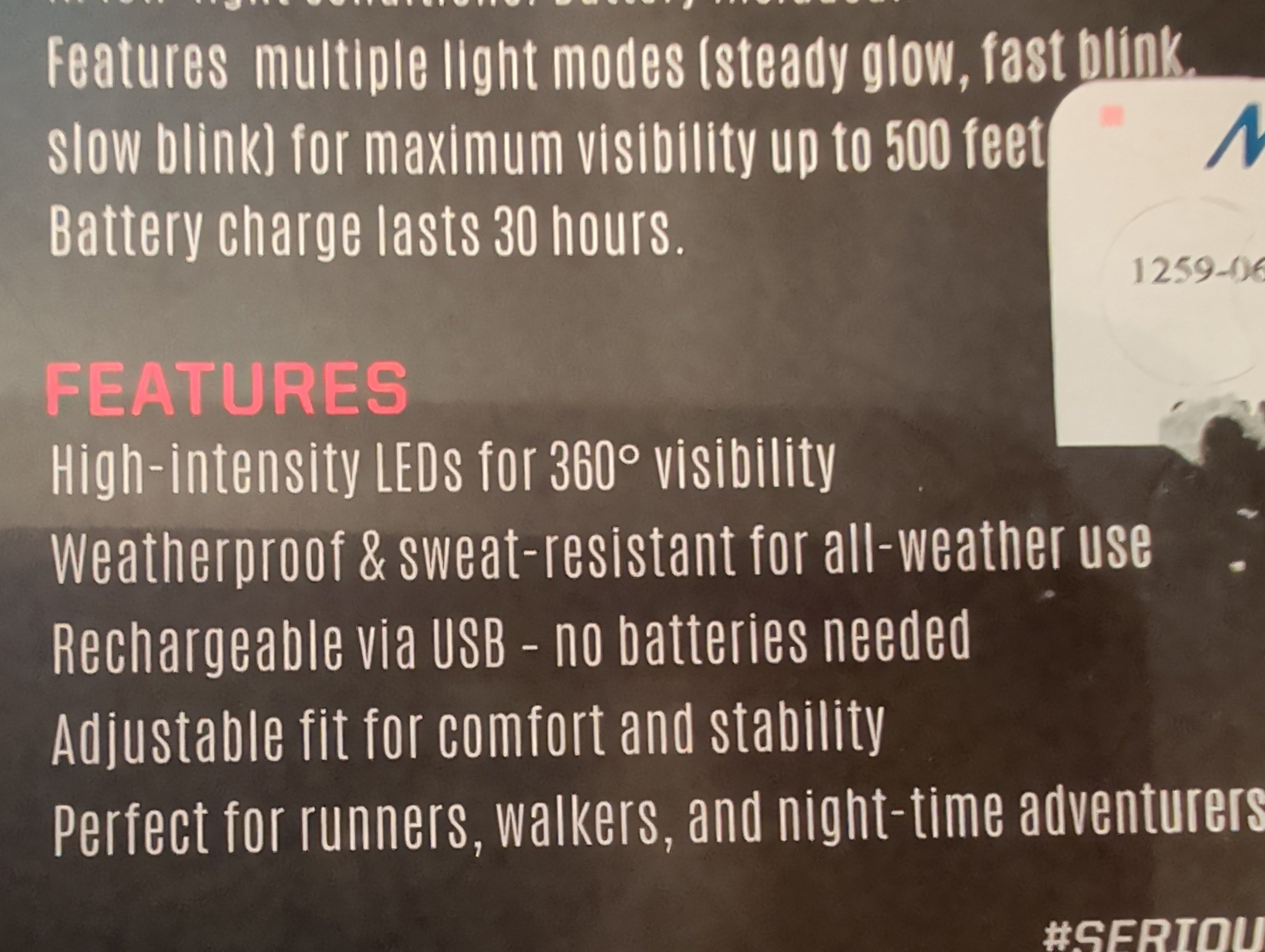 Savage 2-Piece LED Running Kit - Weatherproof LED Bracelet & Pet Collar Light Set.New!